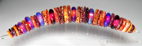 Renee Wiggins Batik Stone Beads